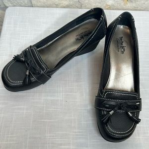 Coach and FourJacklyn Wedge Loafer Size 7 Black